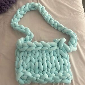 Knit summer bag